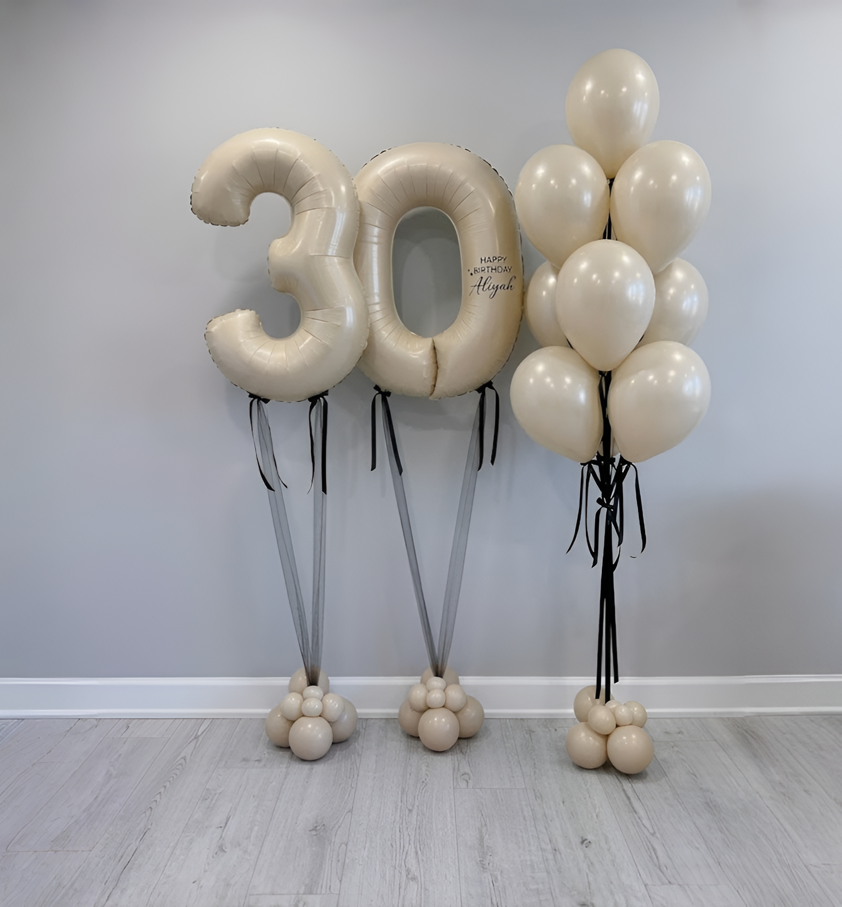 Satin Nude Balloon Bundle