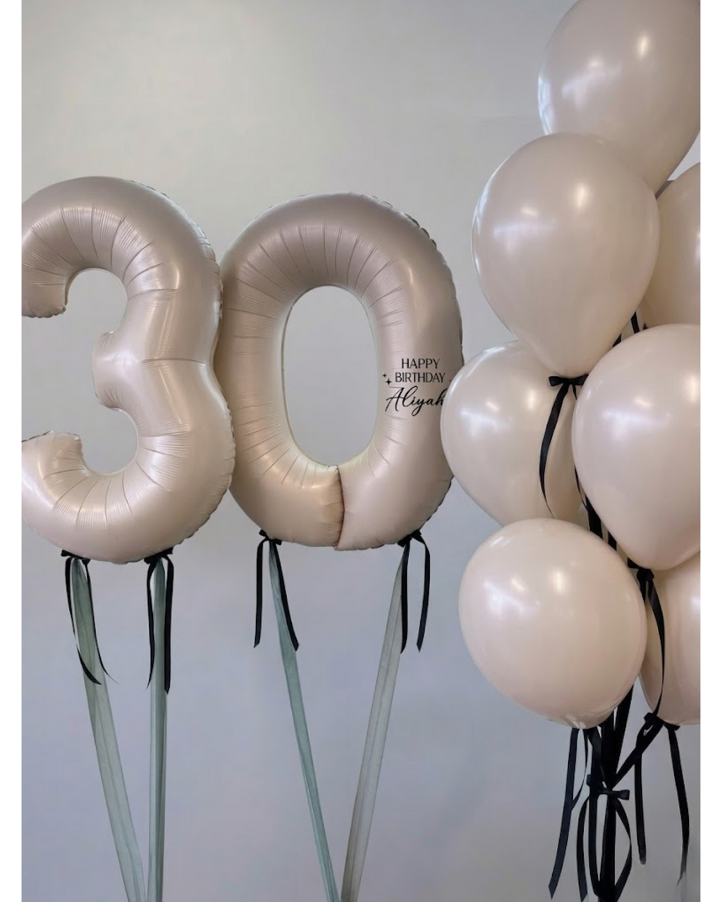 Satin Nude Balloon Bundle