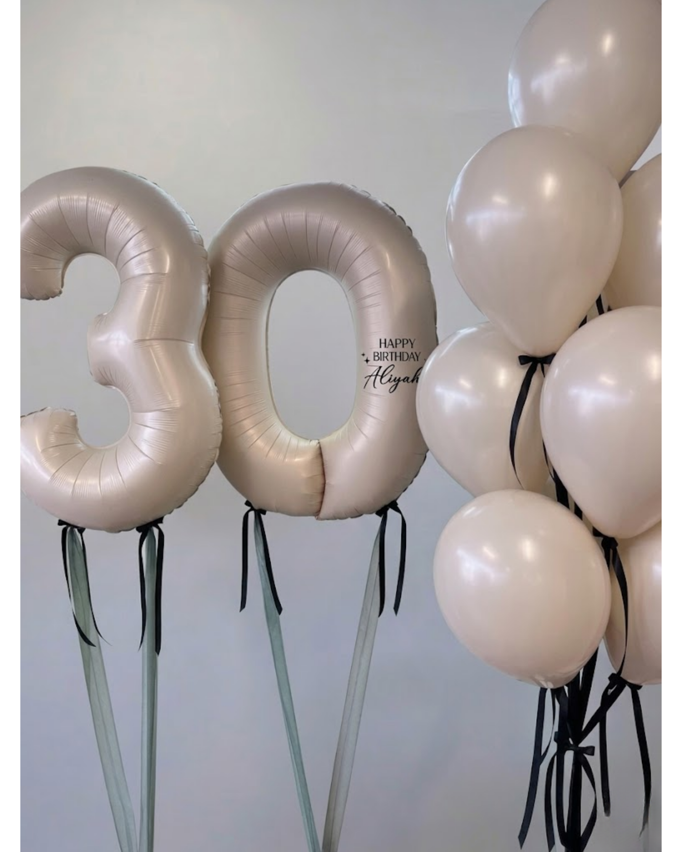 Satin Nude Balloon Bundle