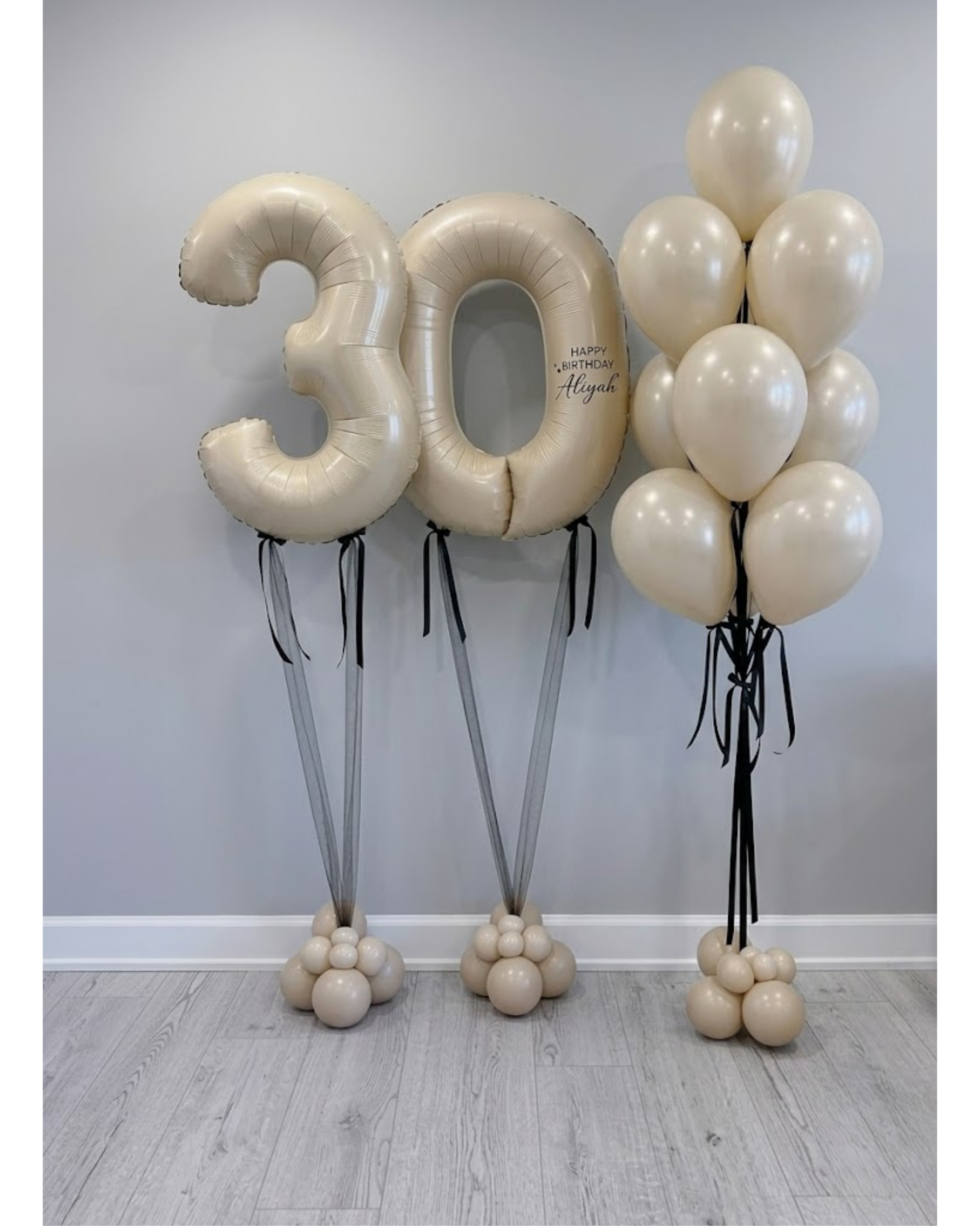Satin Nude Balloon Bundle
