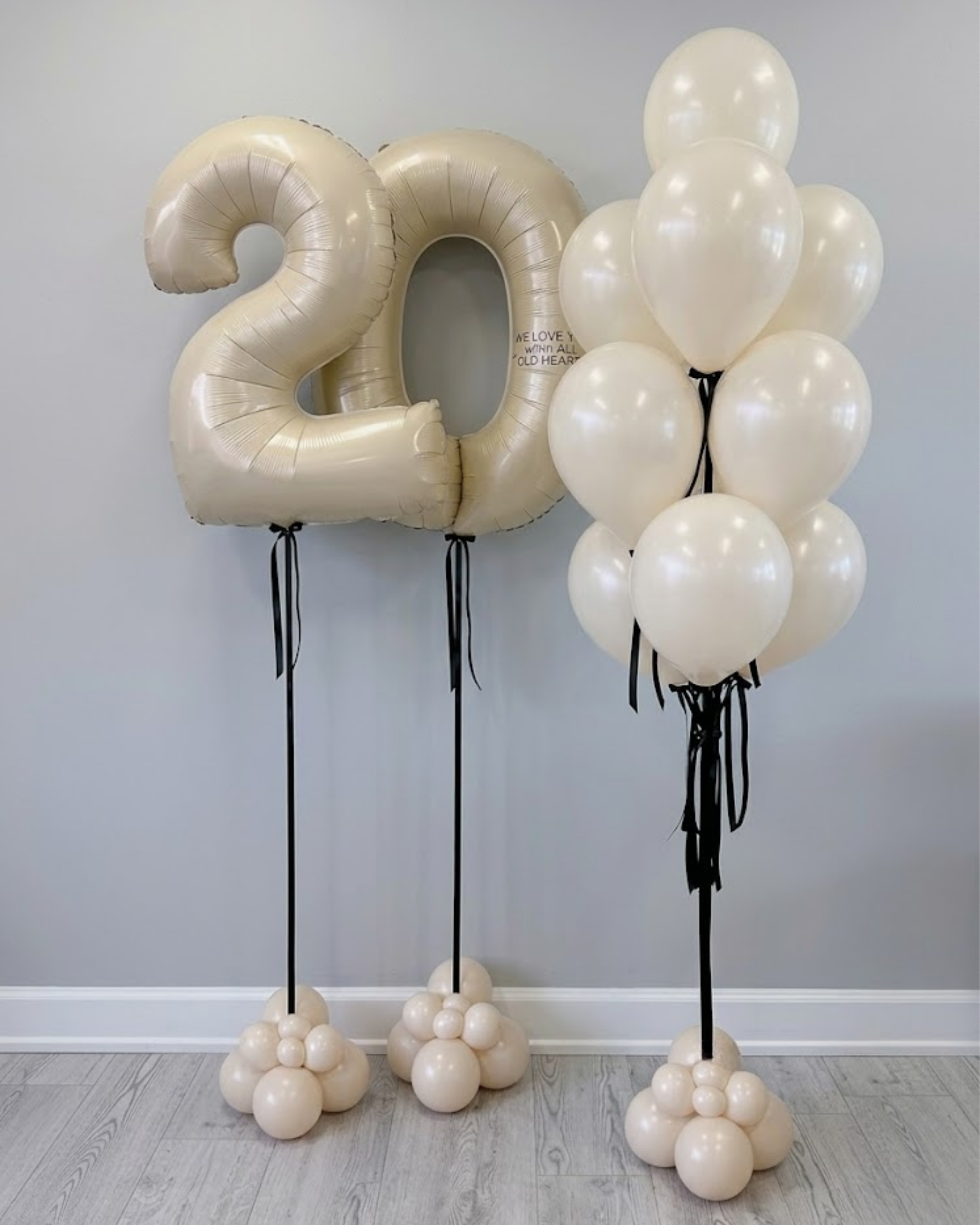 Satin Nude Balloon Bundle