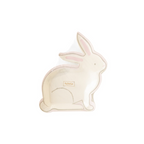 Light Pink Bunny Shaped Paper Dinner Plate