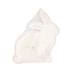 Light Pink Bunny Shaped Paper Dinner Plate