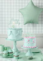 Light Green Birthday Candle Set