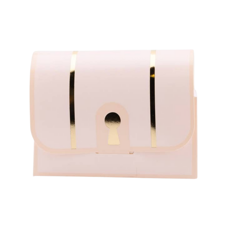 Pink and Gold Treasure Chest Treat Box Set