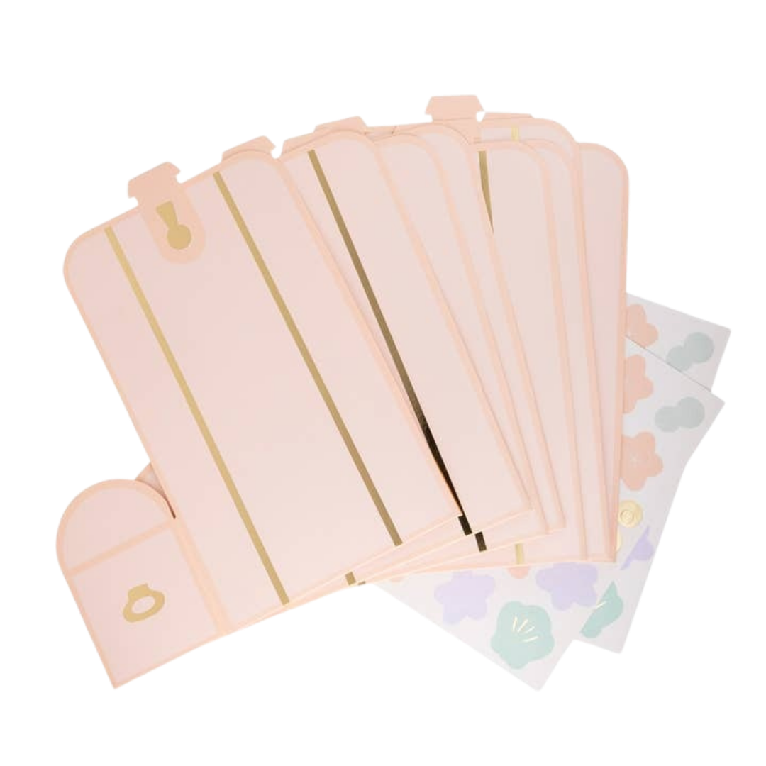 Pink and Gold Treasure Chest Treat Box Set