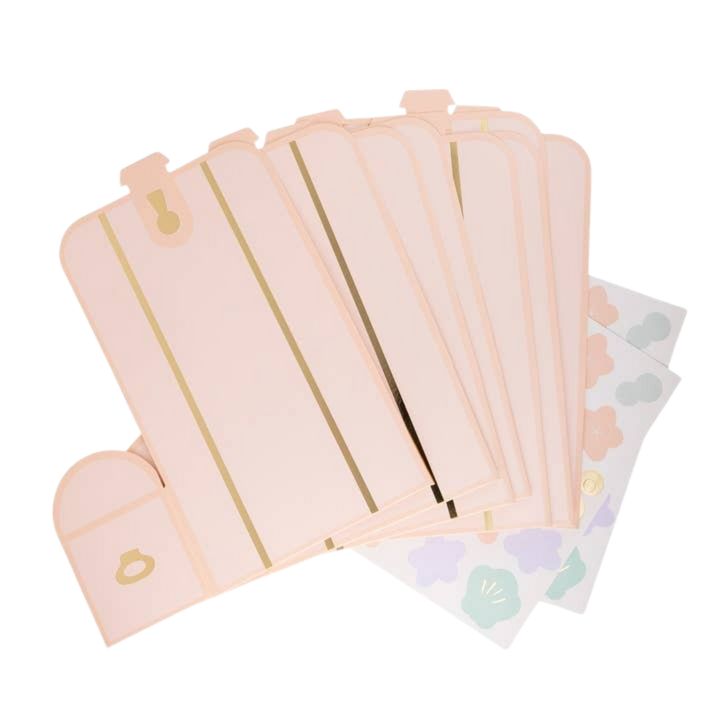 Pink and Gold Treasure Chest Treat Box Set