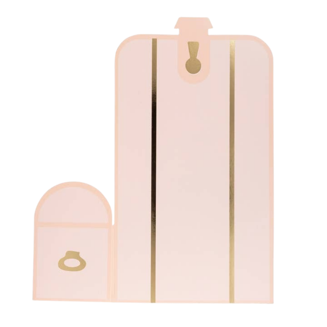 Pink and Gold Treasure Chest Treat Box Set