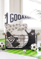 Black Soccer Cleats Dinner Napkins