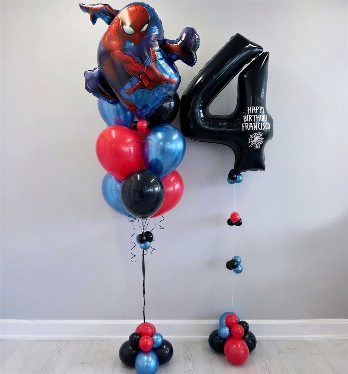 Spiderman Themed Balloon Bundle