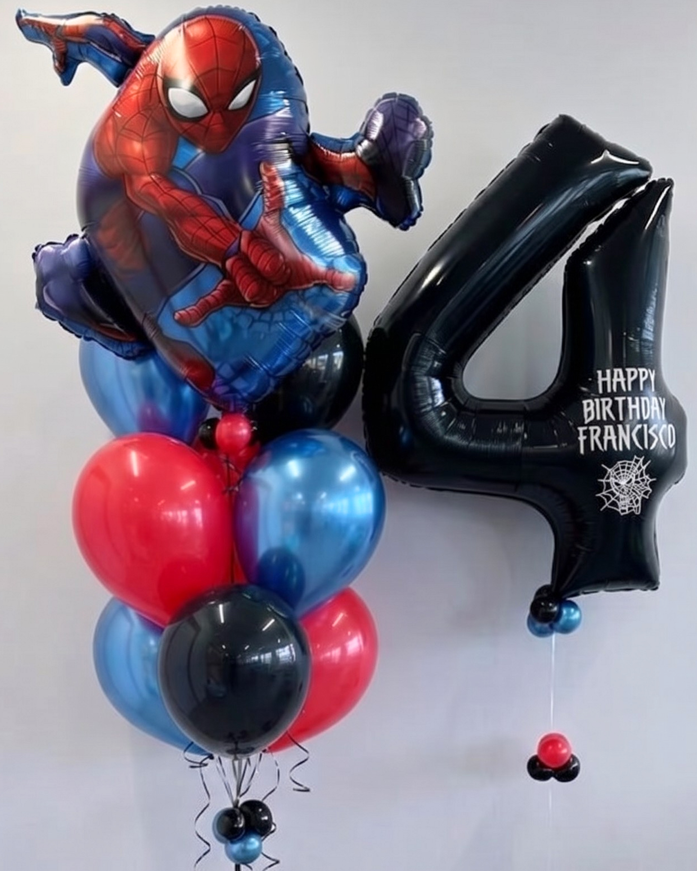 Spiderman Themed Balloon Bundle