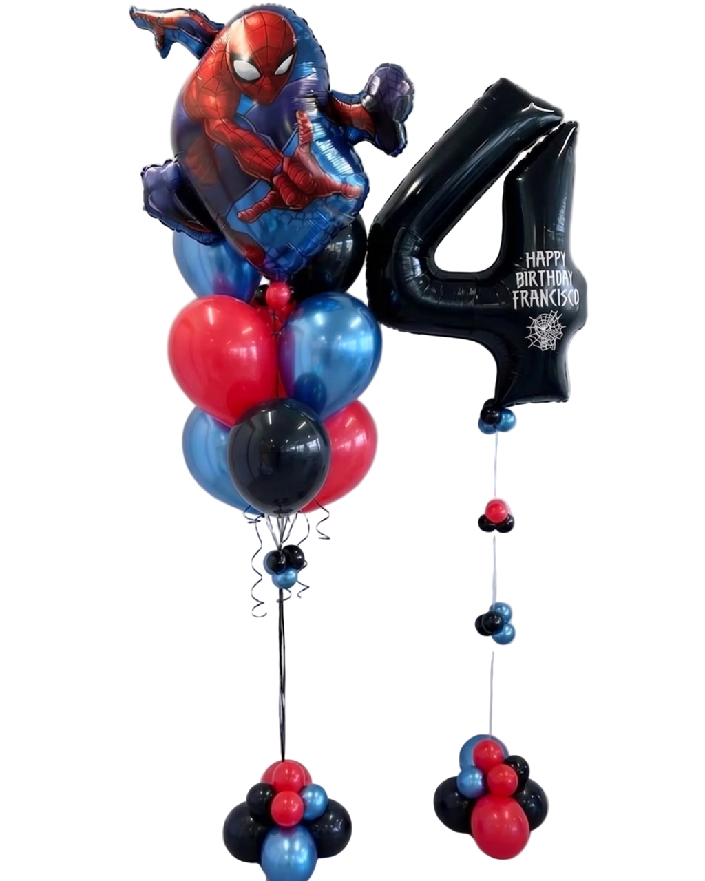 Spiderman Themed Balloon Bundle