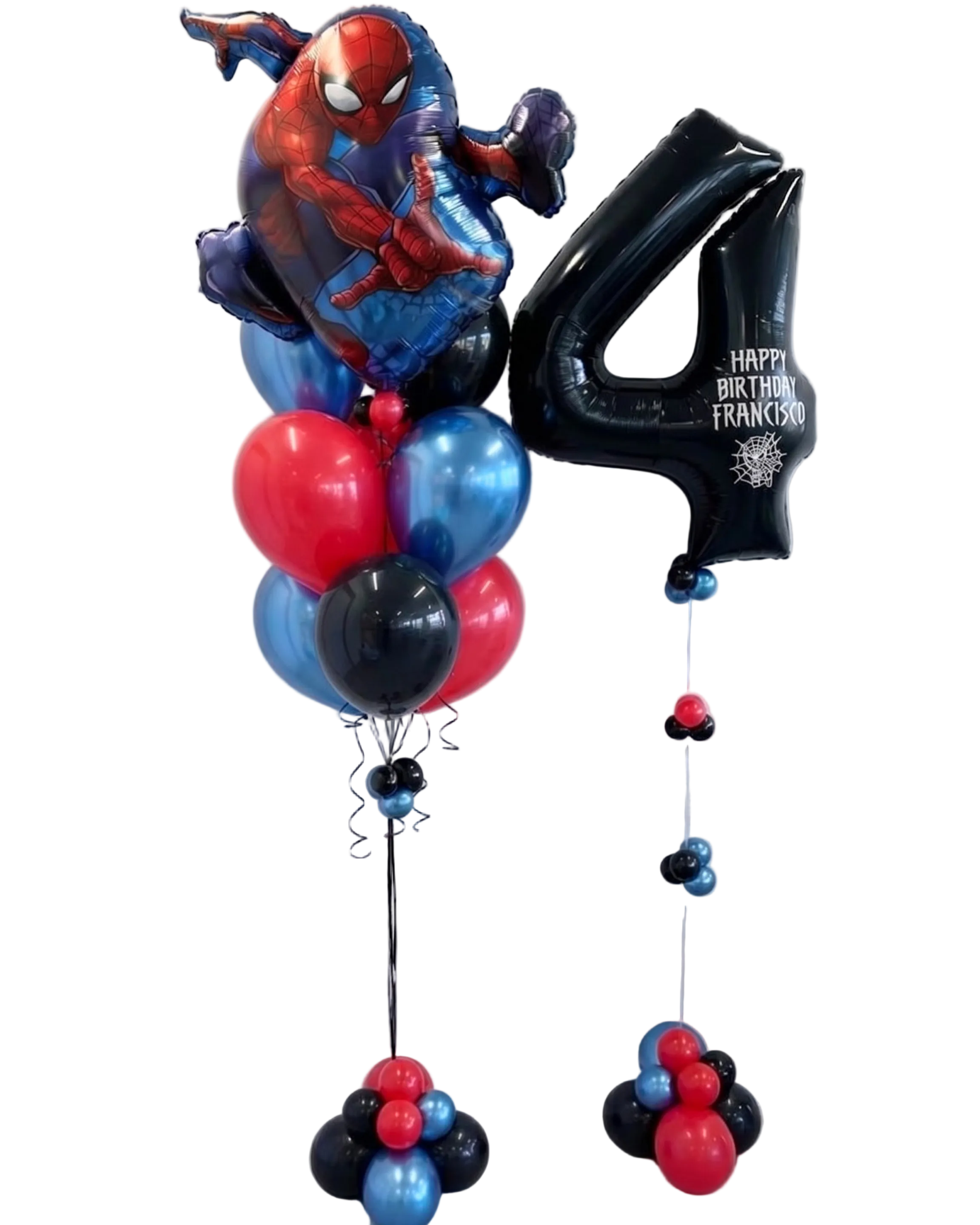 Spiderman Themed Balloon Bundle