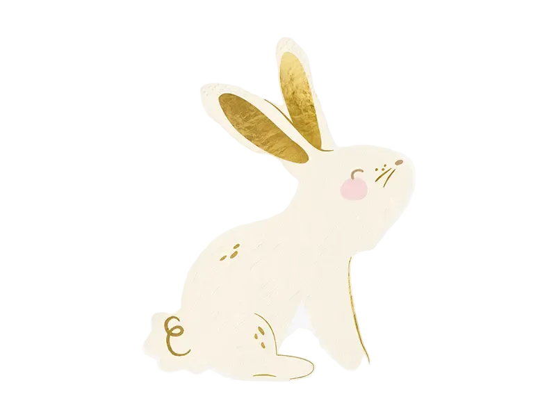 Bunny Cocktail Napkins