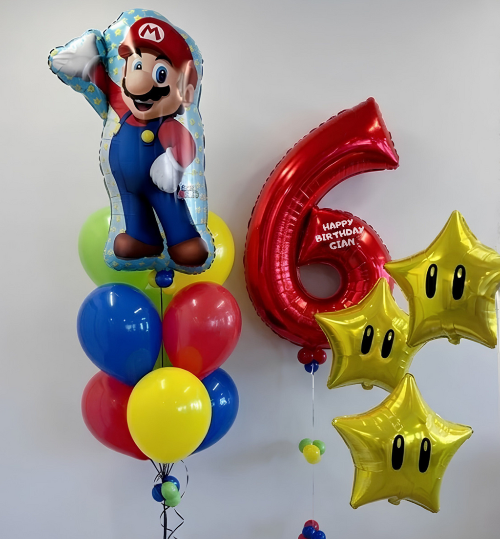 SuperMario Themed Balloon Bundle