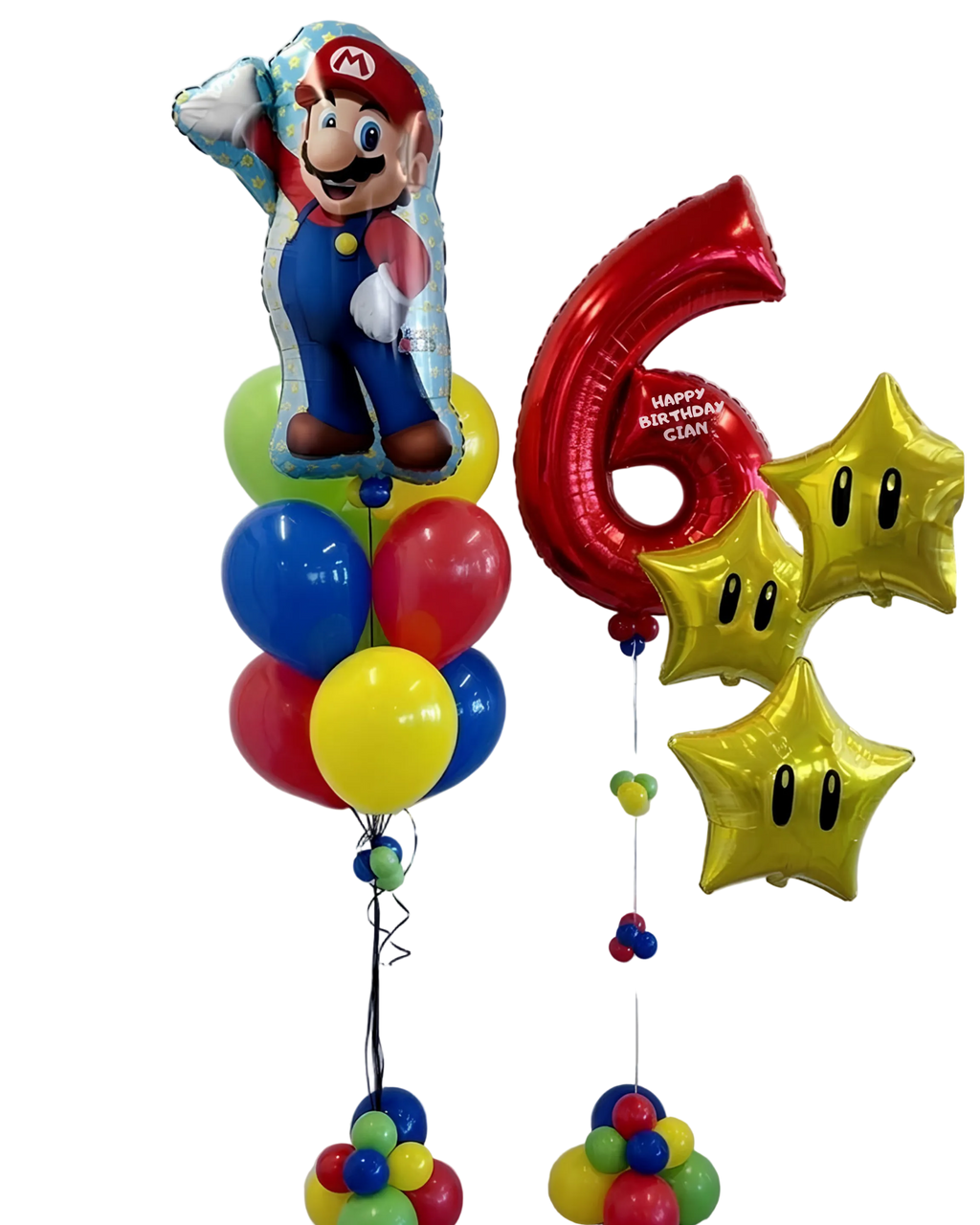 SuperMario Themed Balloon Bundle