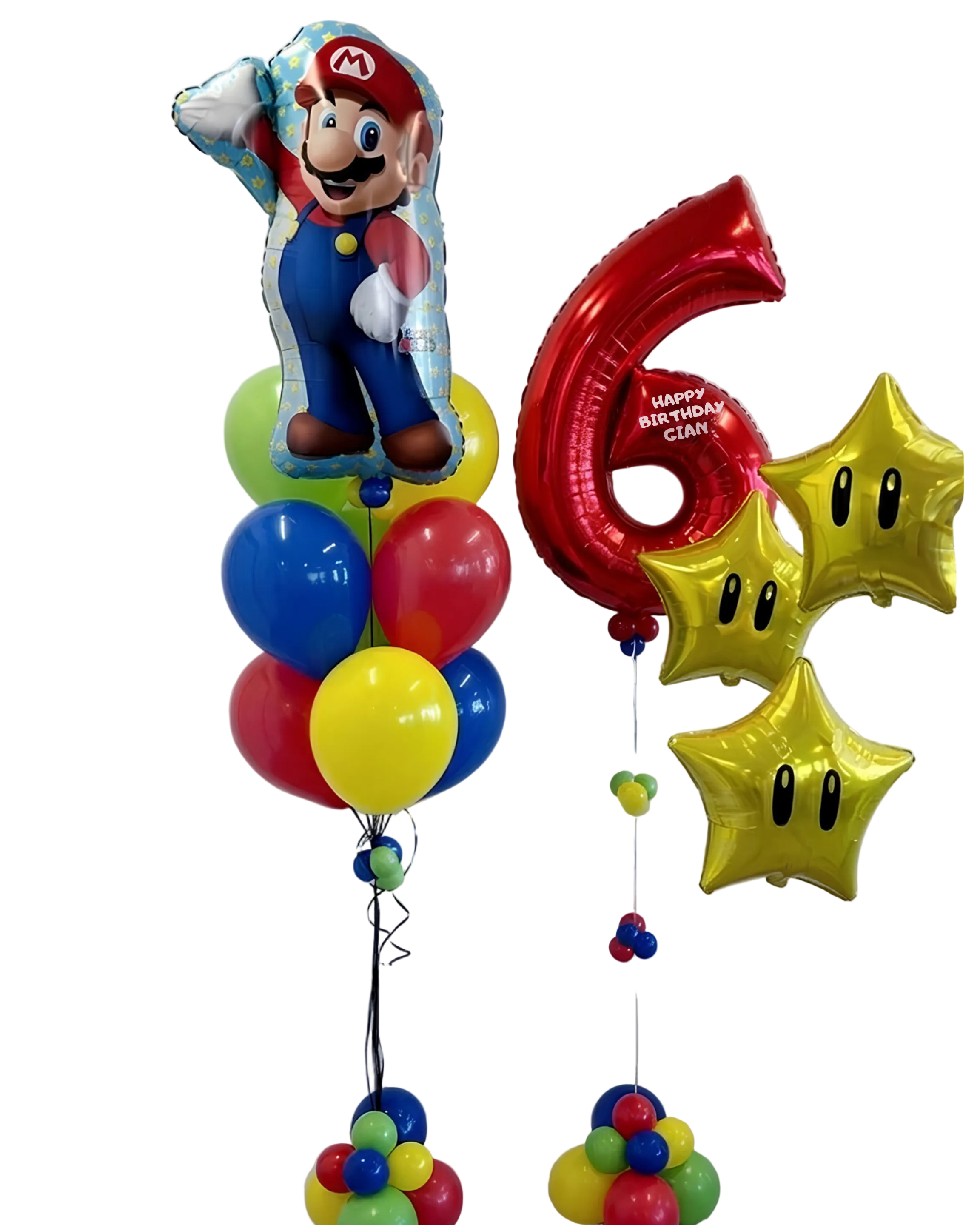 SuperMario Themed Balloon Bundle
