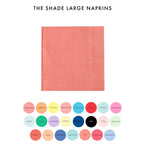Cherry large napkin with embossed border for birthday or special event from Parte Haus party supply store in Bethesda MD