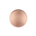 Rosewood dinner plate simple round design birthday or event from Parte Haus party supply store in Bethesda MD