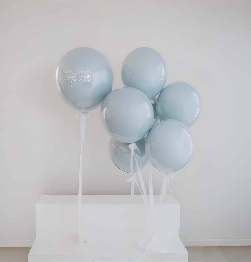 Sky Dream Pastel Personalized Balloons