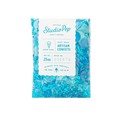 Blue snow cone artisan confetti with shiny paper for celebrations from Parte Haus party supply store in Bethesda Maryland