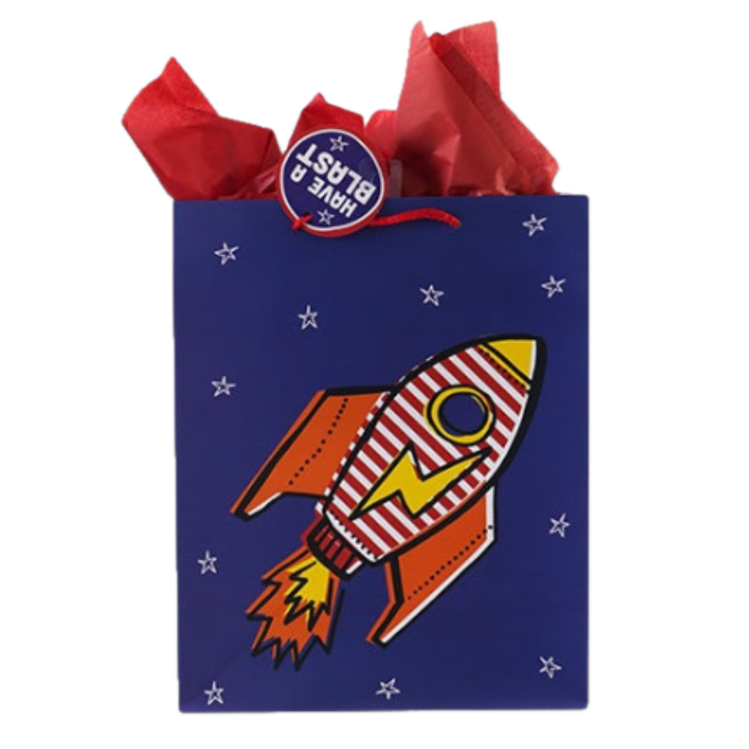Transportation Gift Bags | 4 Designs