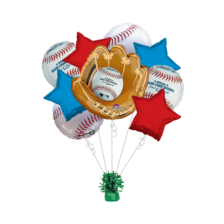 Baseball Foil Balloon Bundle