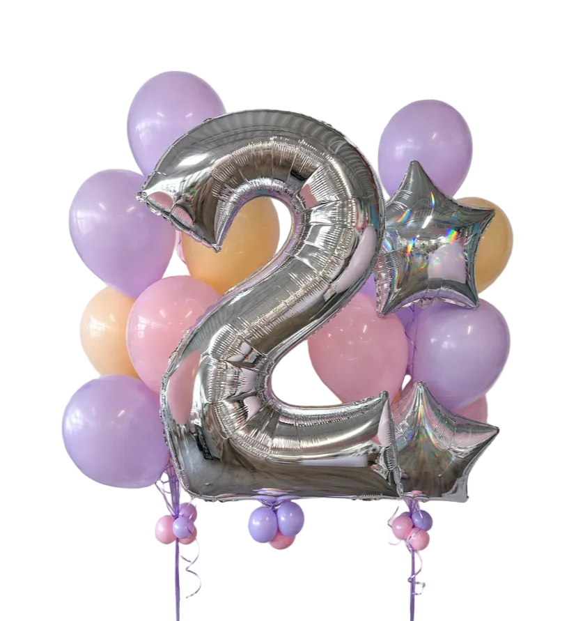 Starry Birthday Balloon Bundle