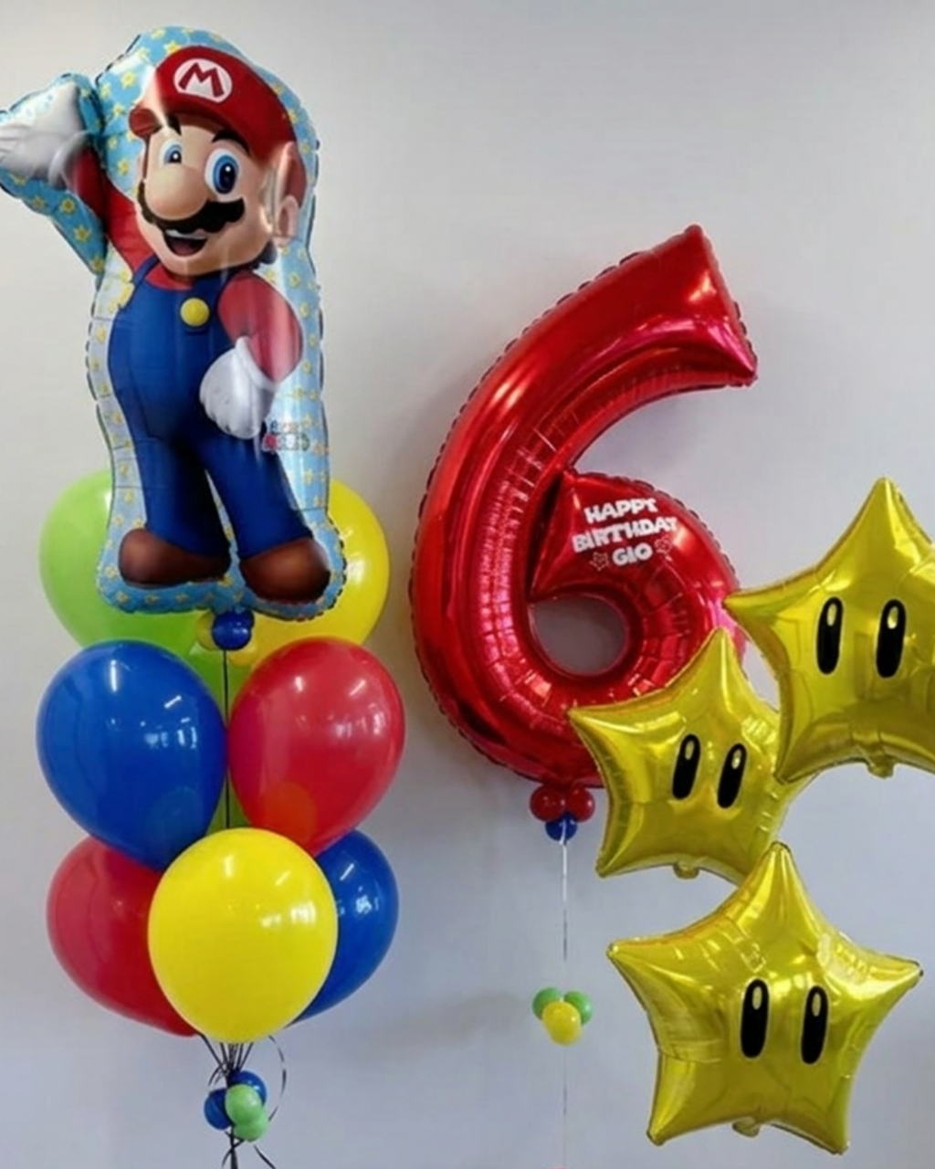 SuperMario Themed Balloon Balloon Bundle