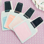 Pink and blue nail polish bottle shaped napkins birthday theme from Parte Haus party supply store in Bethesda Maryland