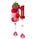 Sweet Strawberry Balloon Bundle