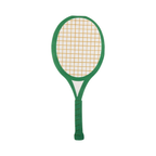 Pink and Green Tennis Rackets Dinner Napkins