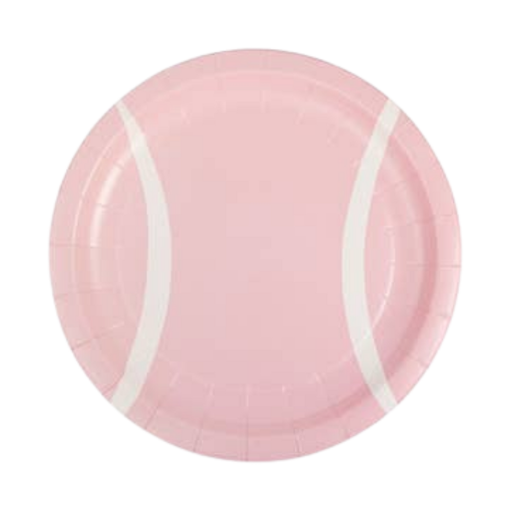 Pink Tennis Dinner Plates