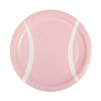 Pink Tennis Dinner Plates
