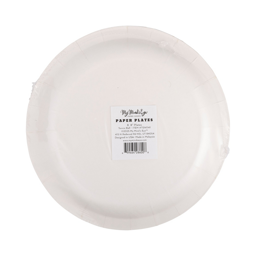 Pink Tennis Dinner Plates