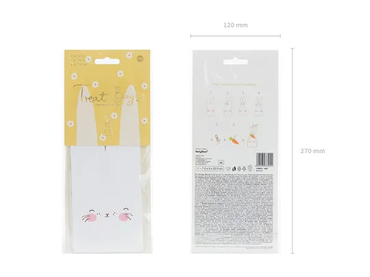 White Bunny Treat Boxes
