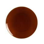 Transparent Mocha Reusable Plates - 2 Sizes