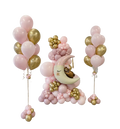 Teddy Bear Moon Dreams Freestanding Balloon Garland