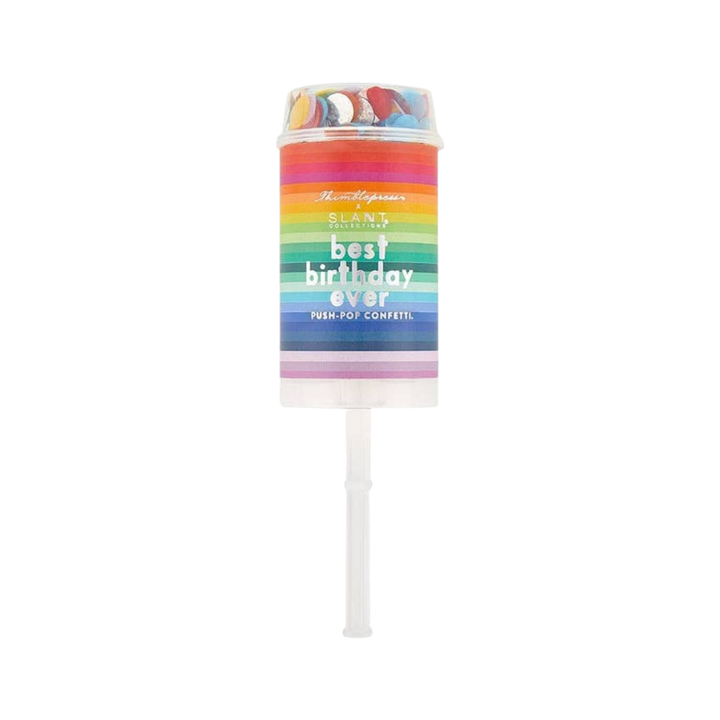 Rainbow "Best Birthday Ever" Party Popper