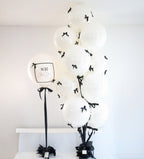 Timeless Classic Chic Personalized Balloons