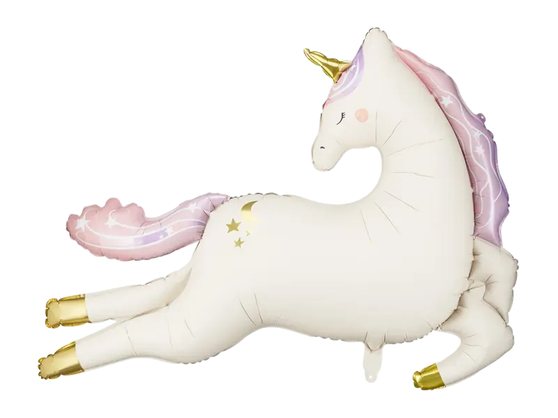 Giant Multicolor Unicorn Foil Balloon, 44in