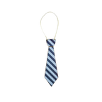 Blue striped necktie paper mask for birthday from Parte Haus party supply store in Bethesda Maryland