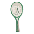 Pink and Green Tennis Rackets Dinner Napkins