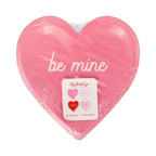 Pink and Red Conversation Heart Shaped Small Appetizer Dessert Plates