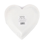 Pink and Red Conversation Heart Shaped Small Appetizer Dessert Plates