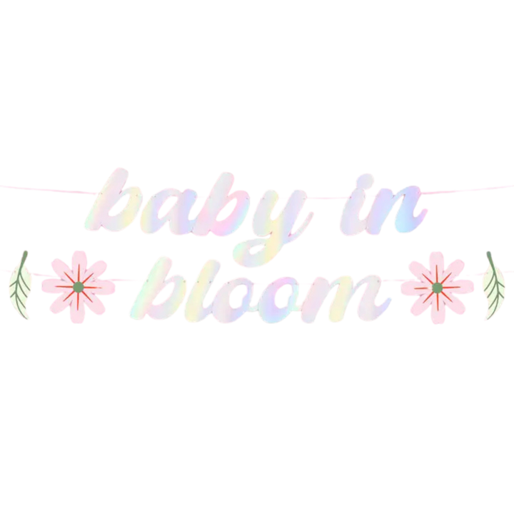 Iridescent Cake Topper - Baby Shower Party Decorations