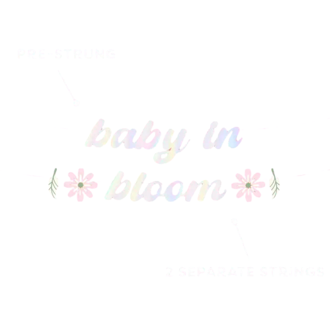 Iridescent Cake Topper - Baby Shower Party Decorations