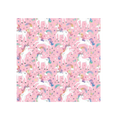 Rainbow unicorn gift wrap roll pink with unicorn and rainbow pattern birthday theme from Parte Haus party supply store in Bethesda MD