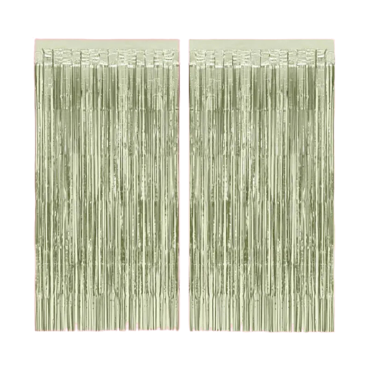 Sage Green Curtain Backdrop