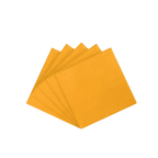 Yellow luncheon napkins set for celebrations from Parte Haus party supply store in Bethesda MD
